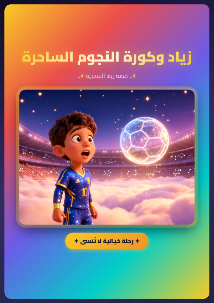 زياد وكورة النجوم الساحرة